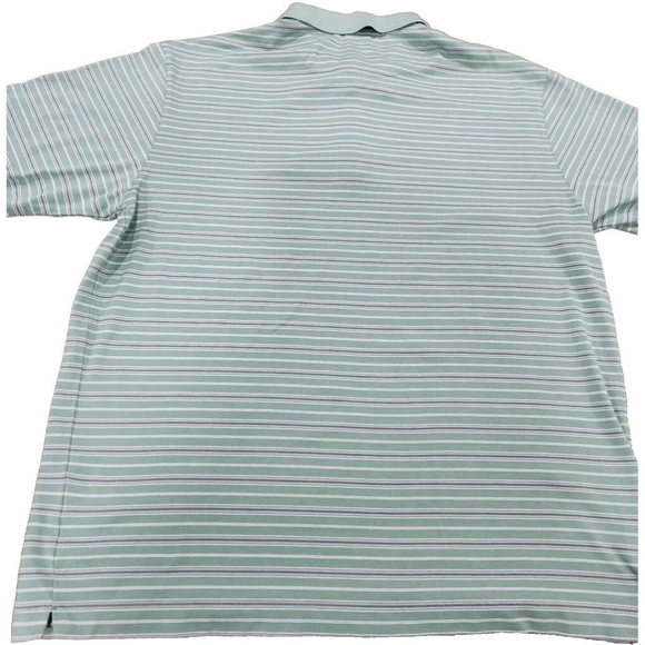 Nike Dri-Fit Tiger Woods Collection Polo Mens Golf Short Sleeves Large Logo - Picture 8 of 8